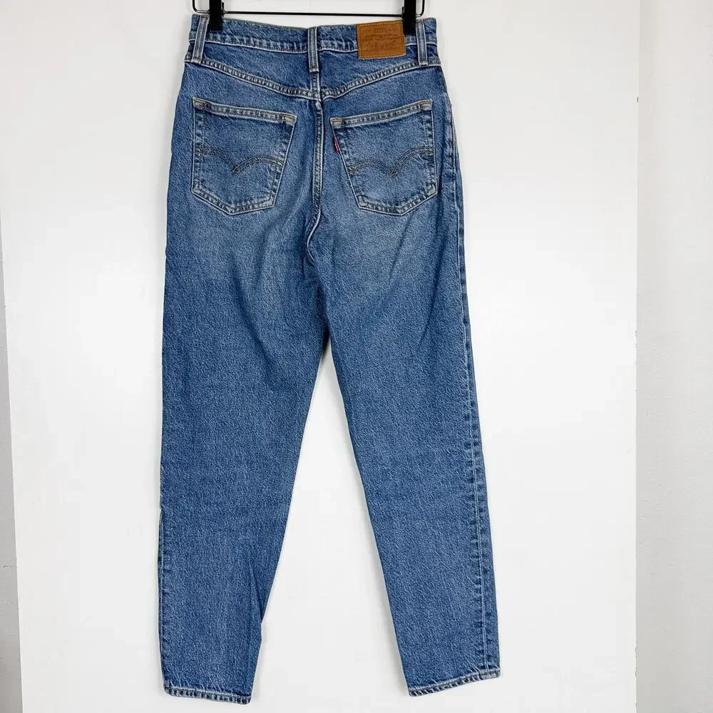 Levi's Premium 80's Mom Jean Tapered Blue High Rise - 27 W27 L28